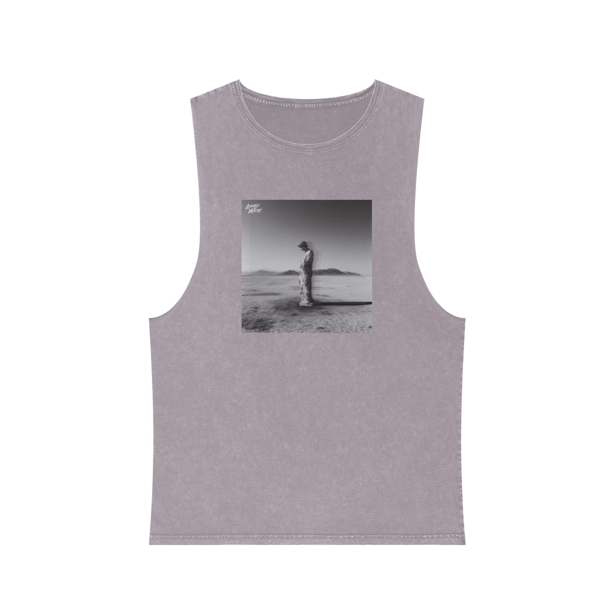 Legends Are Misfits Graphic "THE VALLEY" Stonewashed Tank
