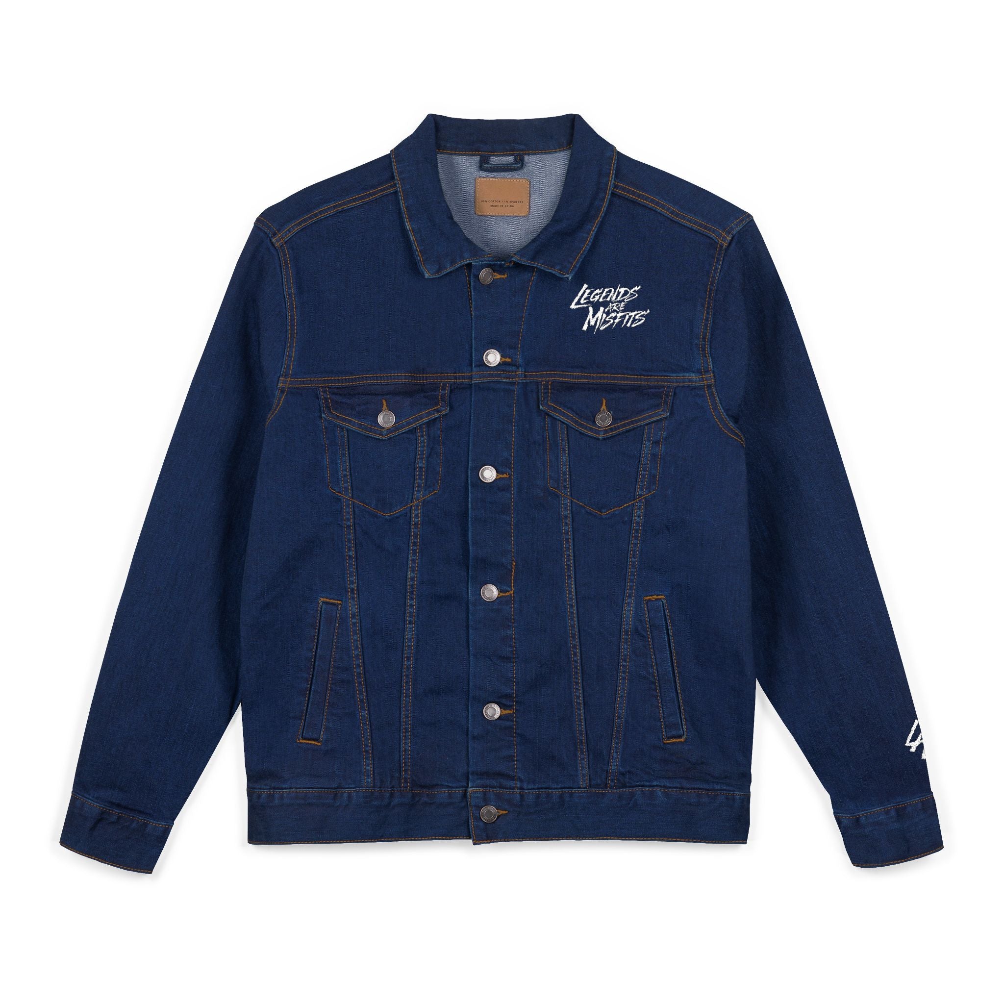 Legends Are Misfits "LEGACY" Denim Jacket (Embroidered)