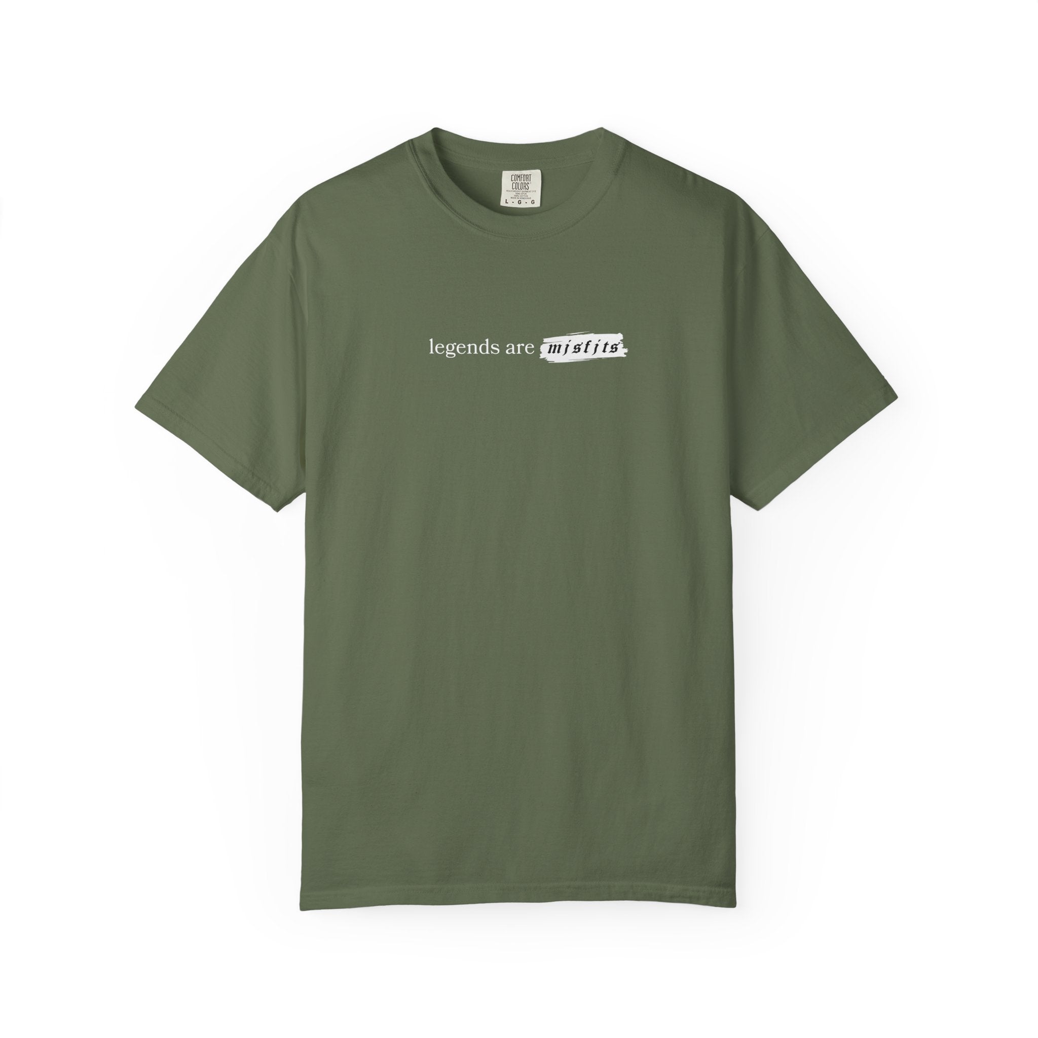 Legends Are Misfits x Comfort Colors "MISFITS" Tee