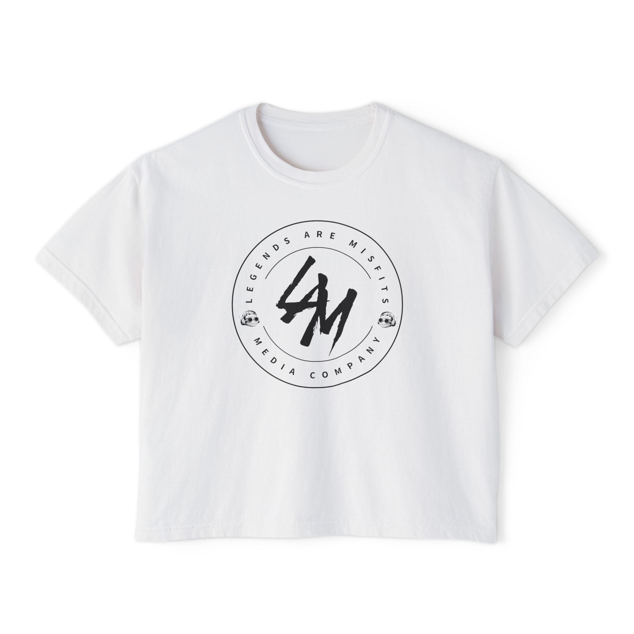 *NEW* Legends Are Misfits "MEDIA" Women's Box Tee