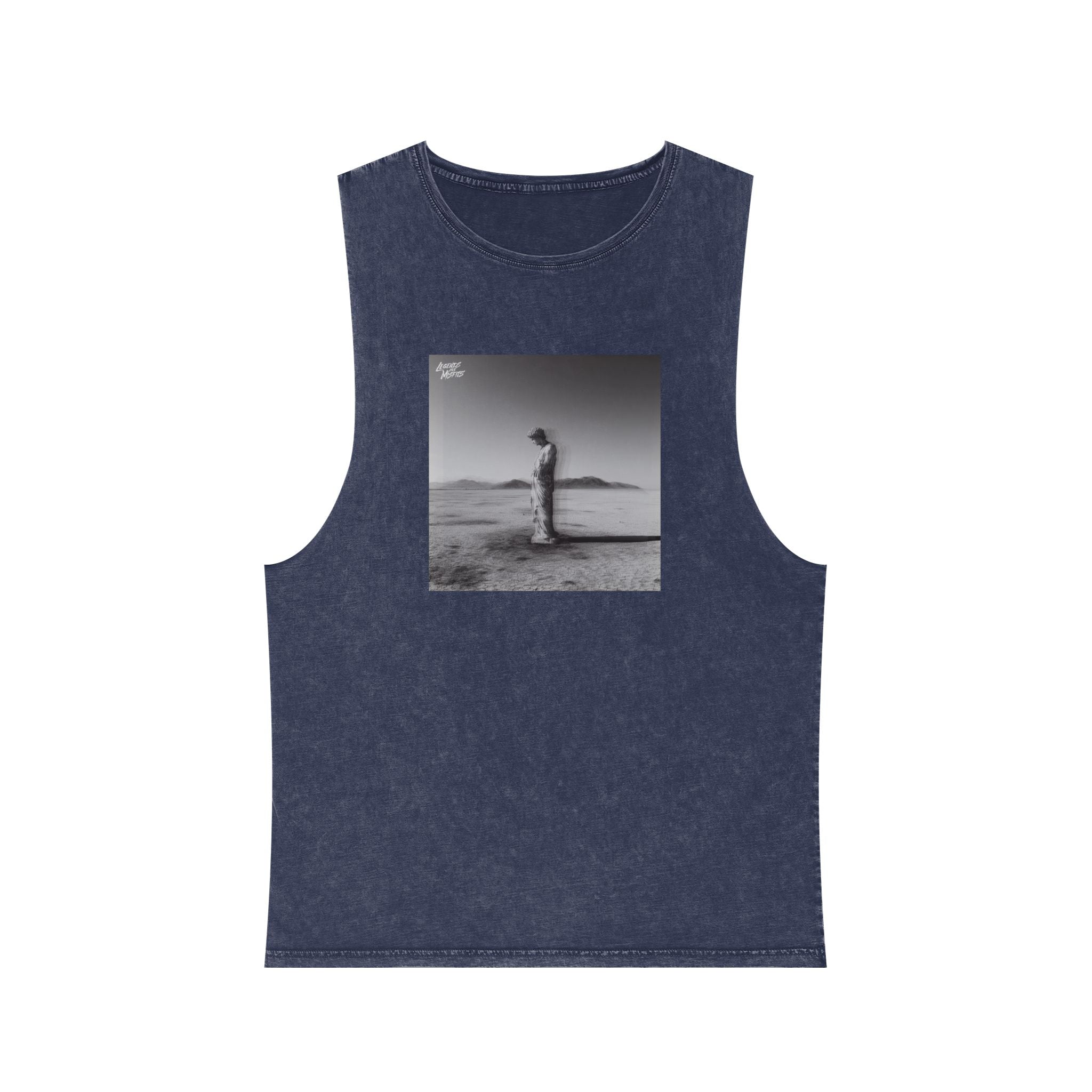 Legends Are Misfits Graphic "THE VALLEY" Stonewashed Tank