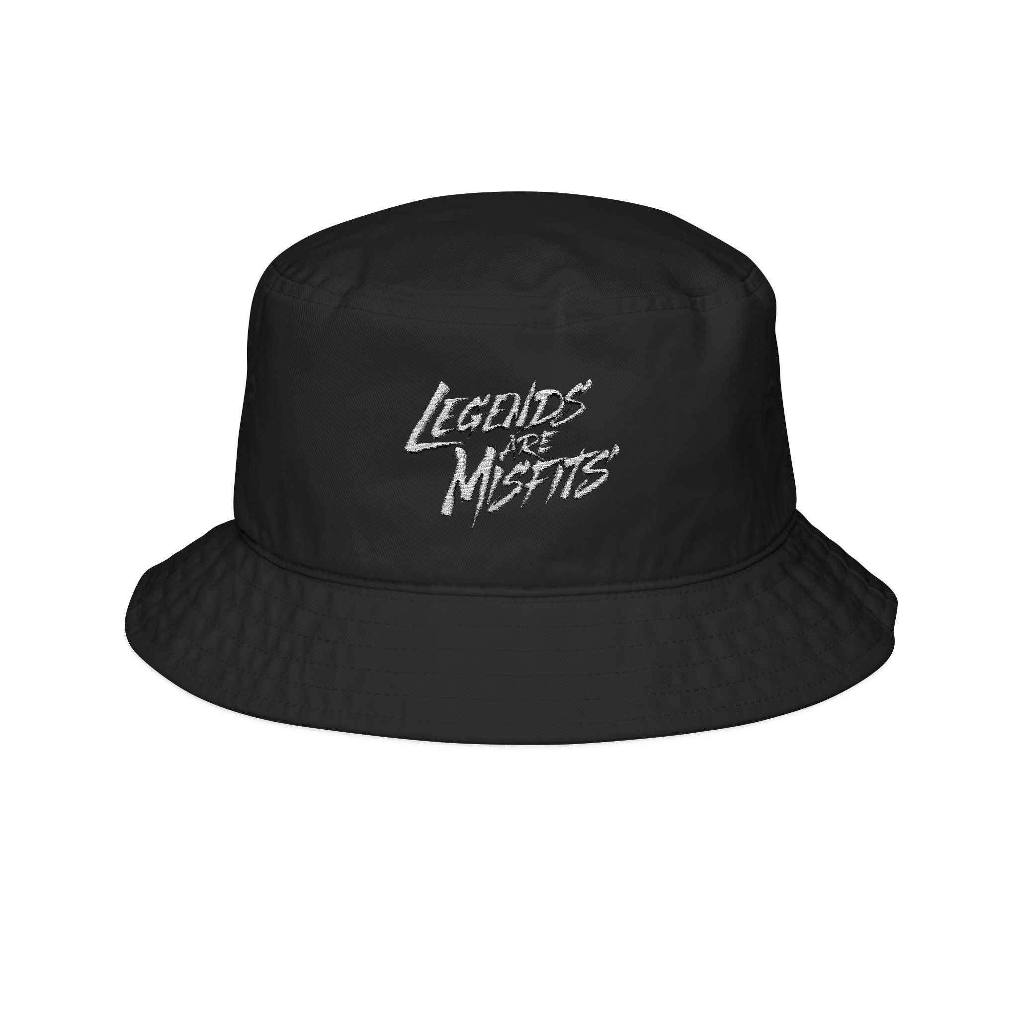 Legends Are Misfits "LEGACY" Bucket Hat (Embroidered) W/B
