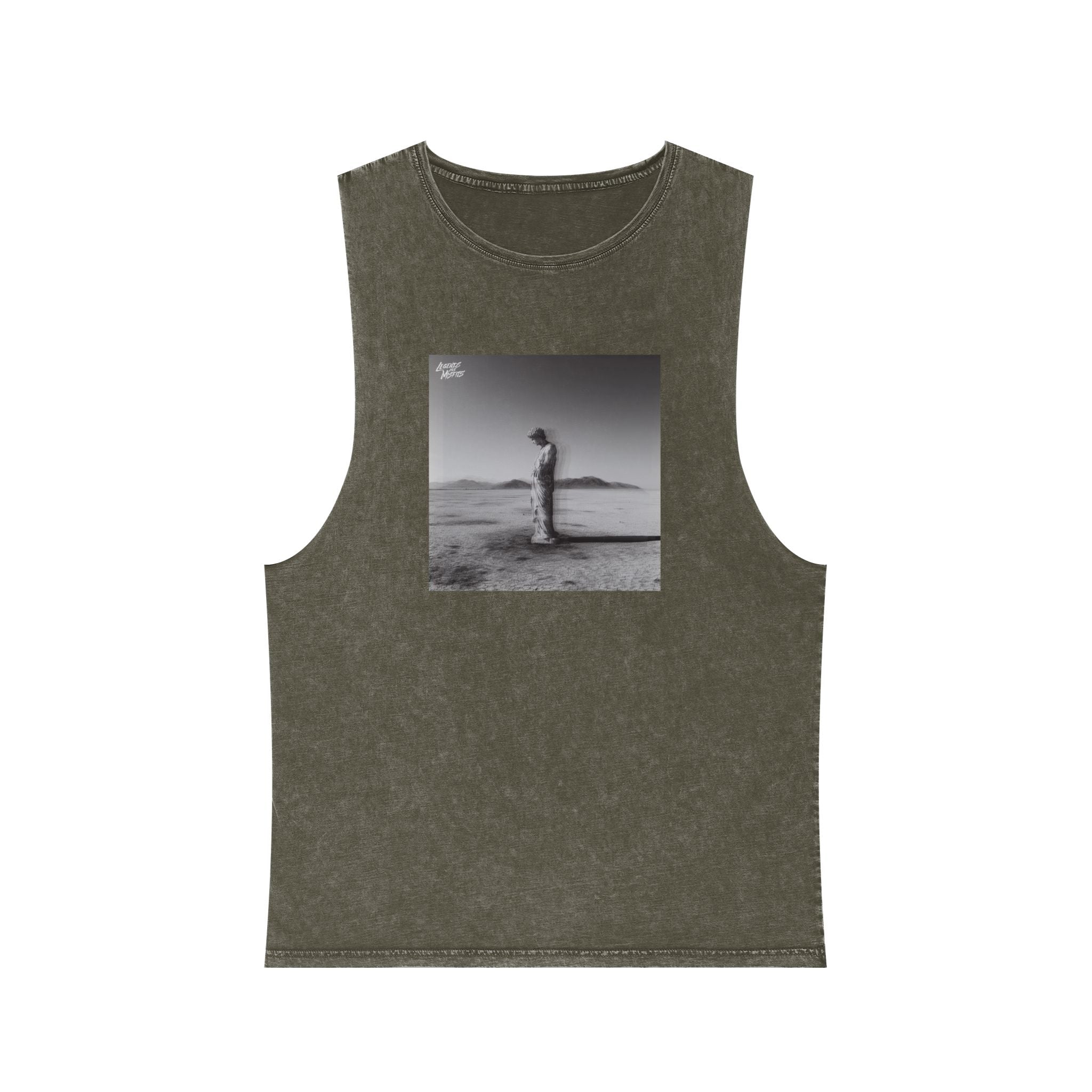 Legends Are Misfits Graphic "THE VALLEY" Stonewashed Tank