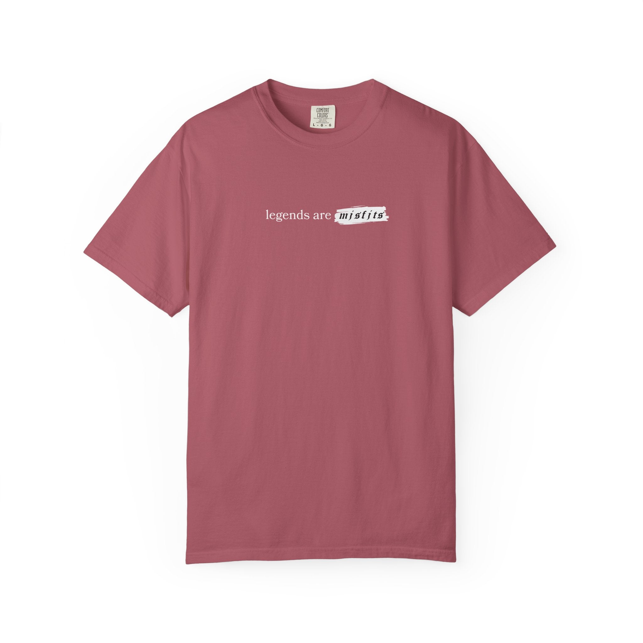Legends Are Misfits x Comfort Colors "MISFITS" Tee