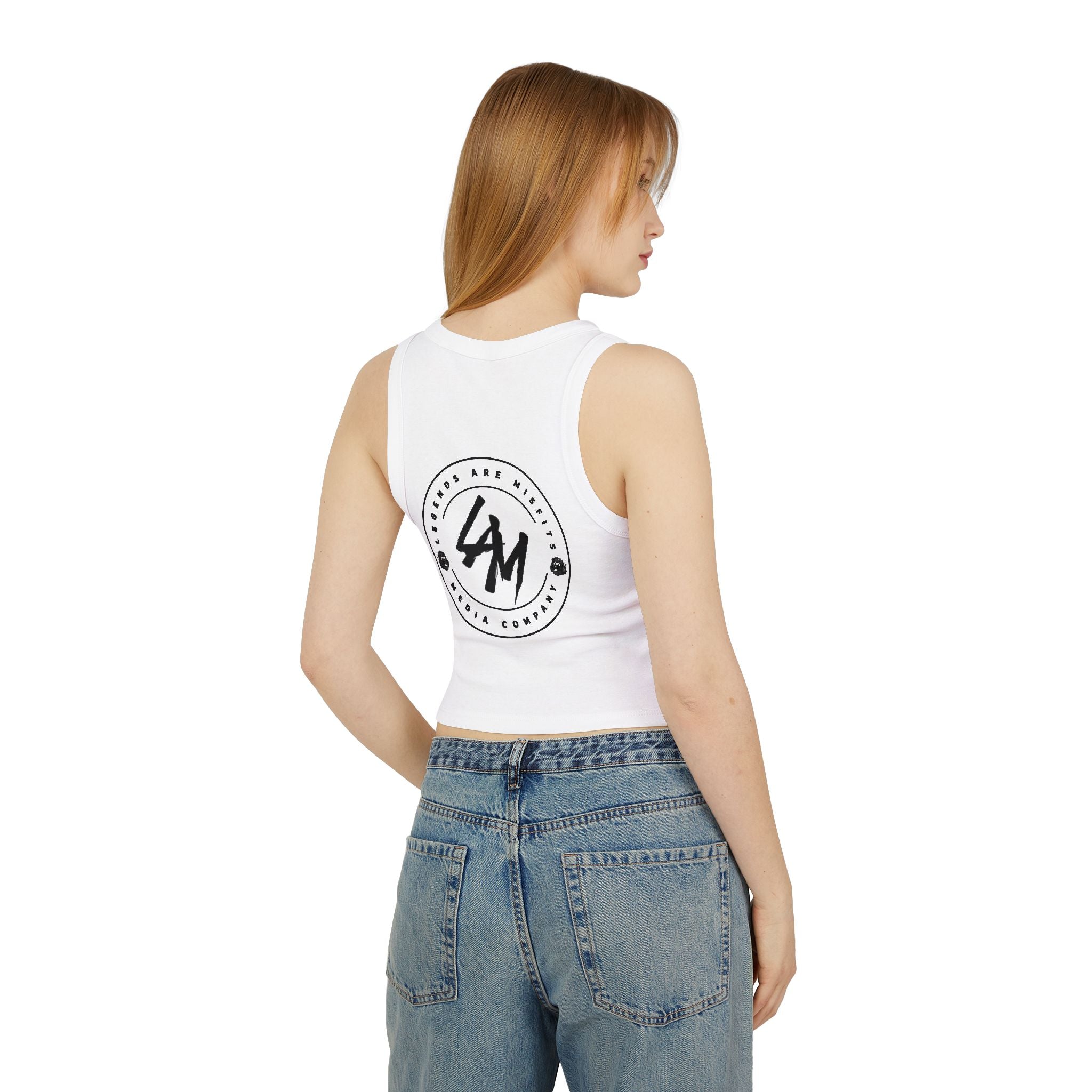 *NEW* Legends Are Misfits "MEDIA" Women's Racer Tank