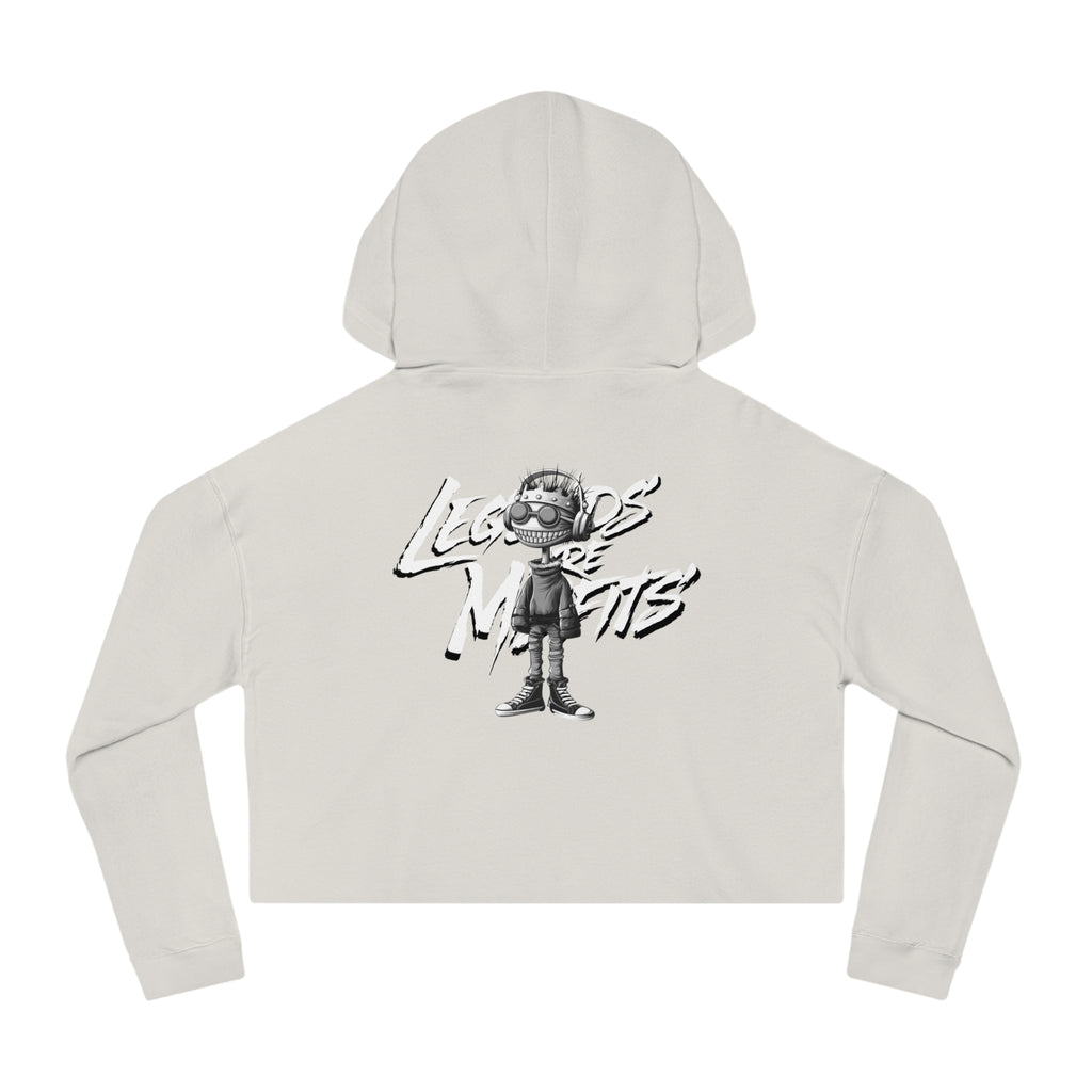 Legends Are Misfits "FITZ" Women's Cropped Hoodie