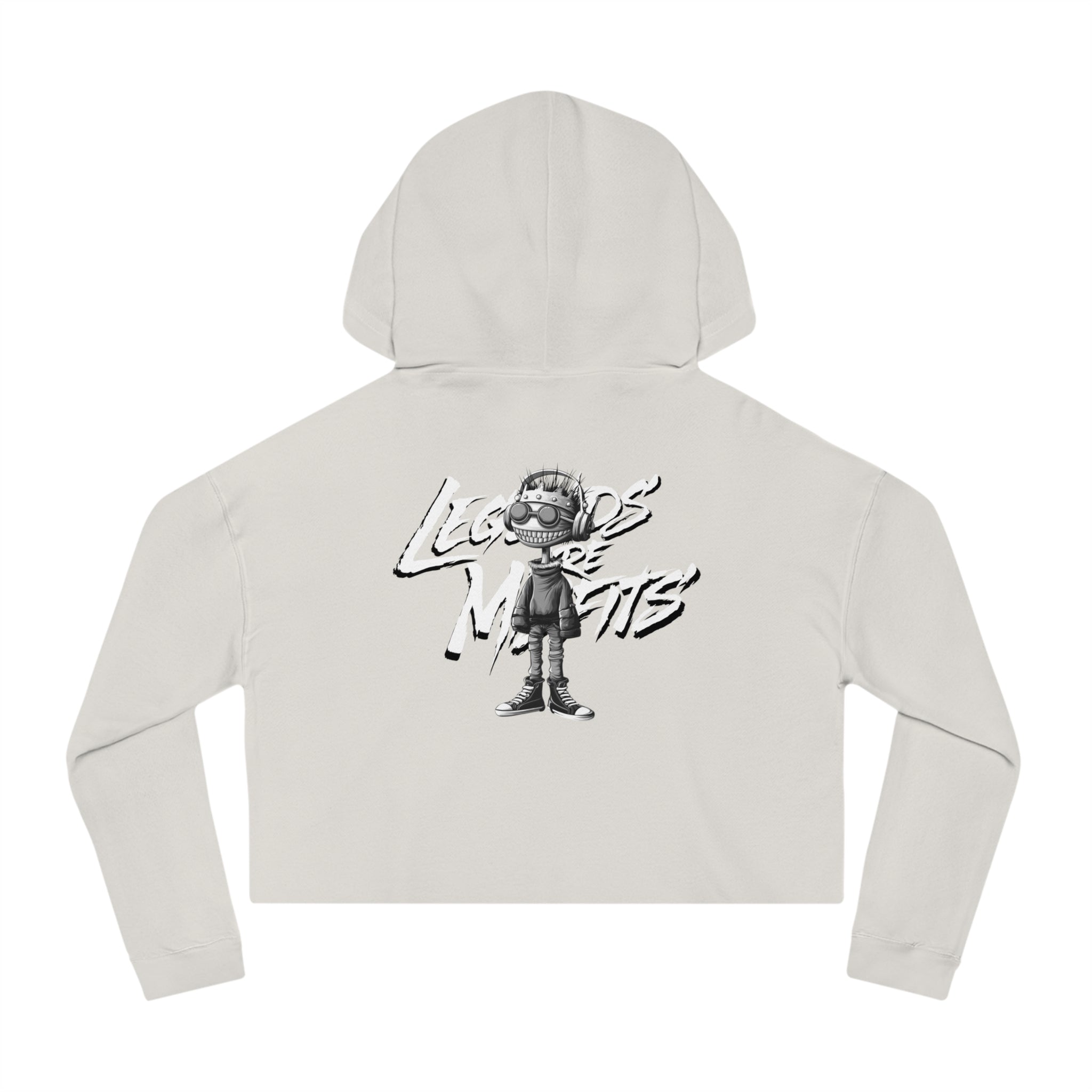 Legends Are Misfits "FITZ" Women's Cropped Hoodie