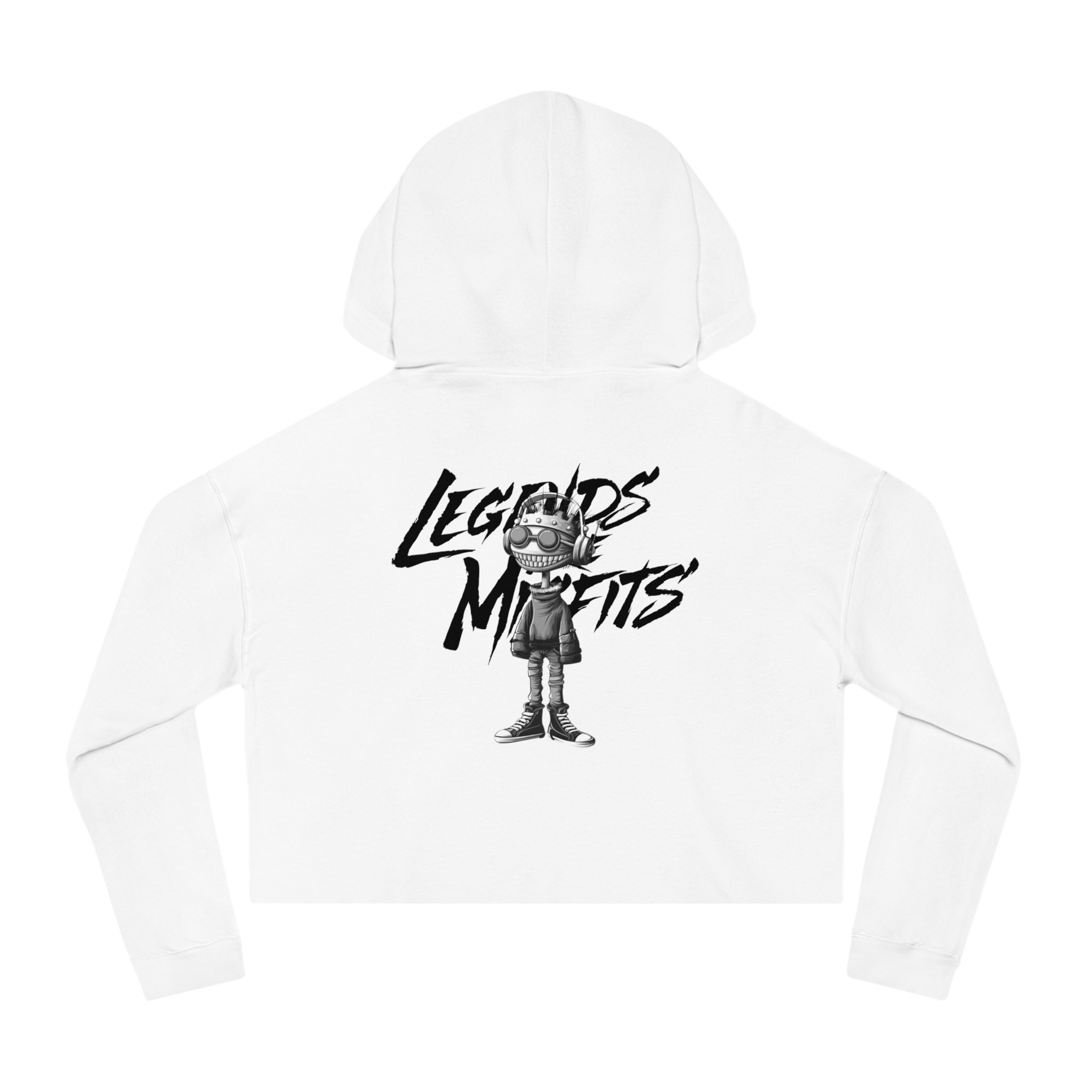 Legends Are Misfits "FITZ" Women's Cropped Hoodie