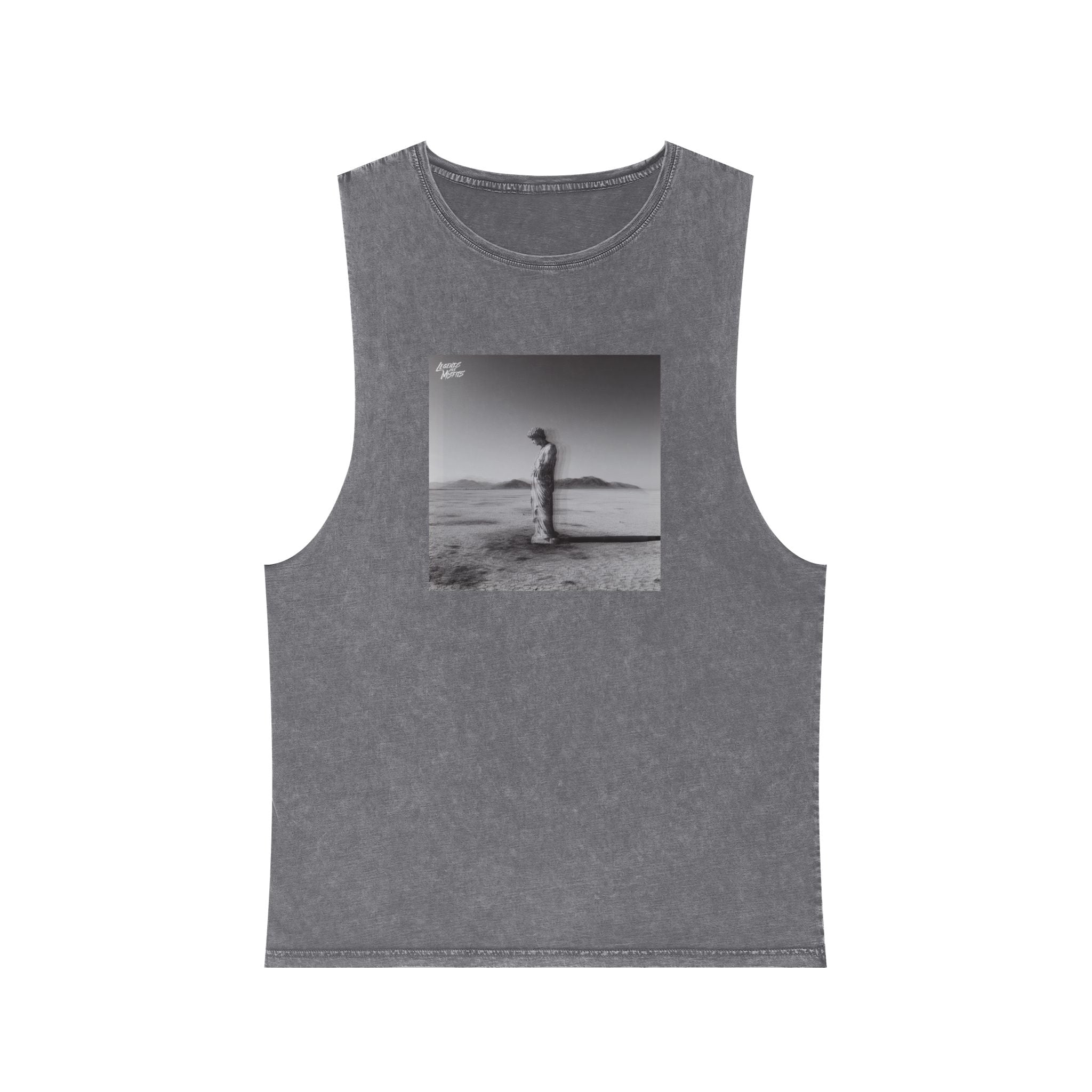 Legends Are Misfits Graphic "THE VALLEY" Stonewashed Tank
