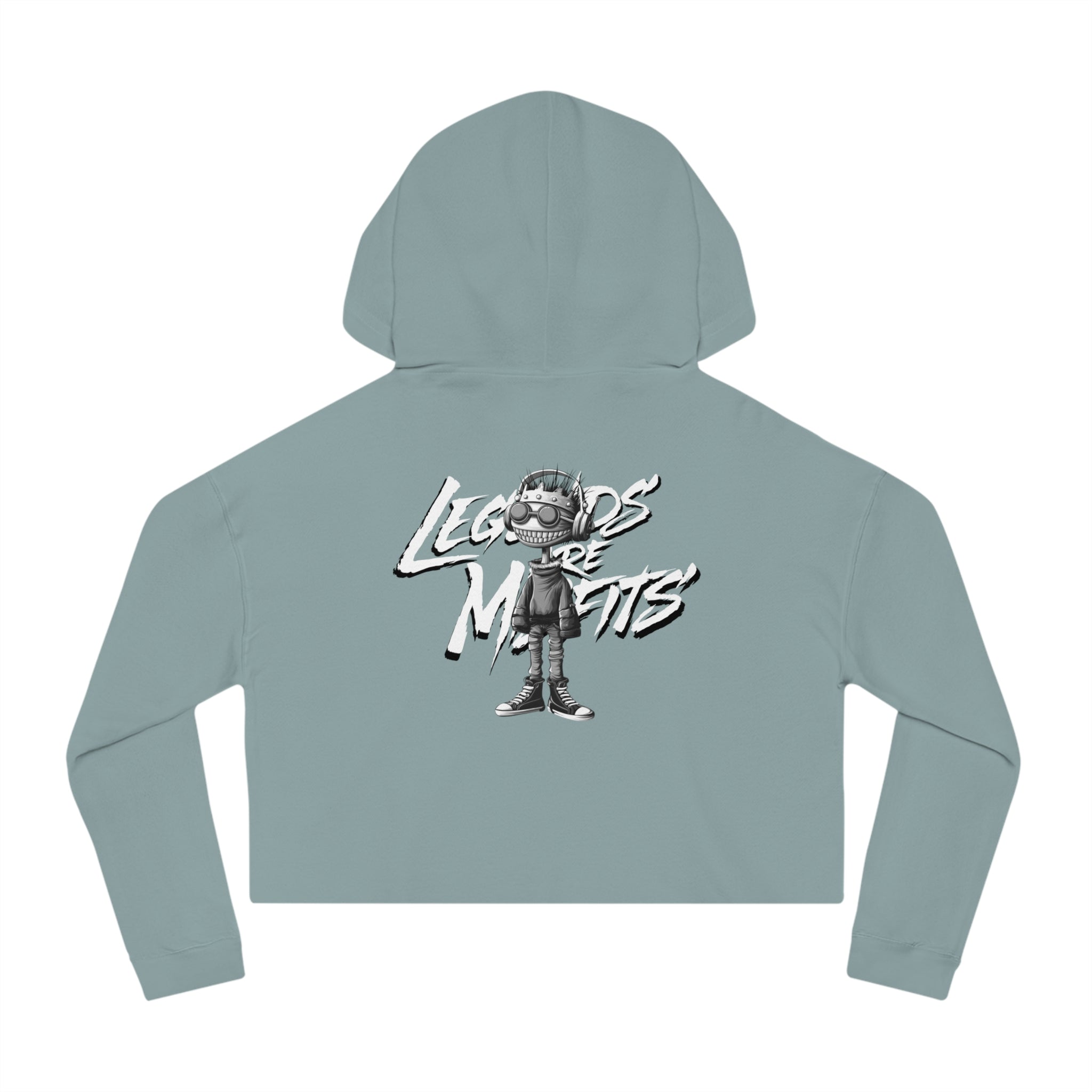 Legends Are Misfits "FITZ" Women's Cropped Hoodie