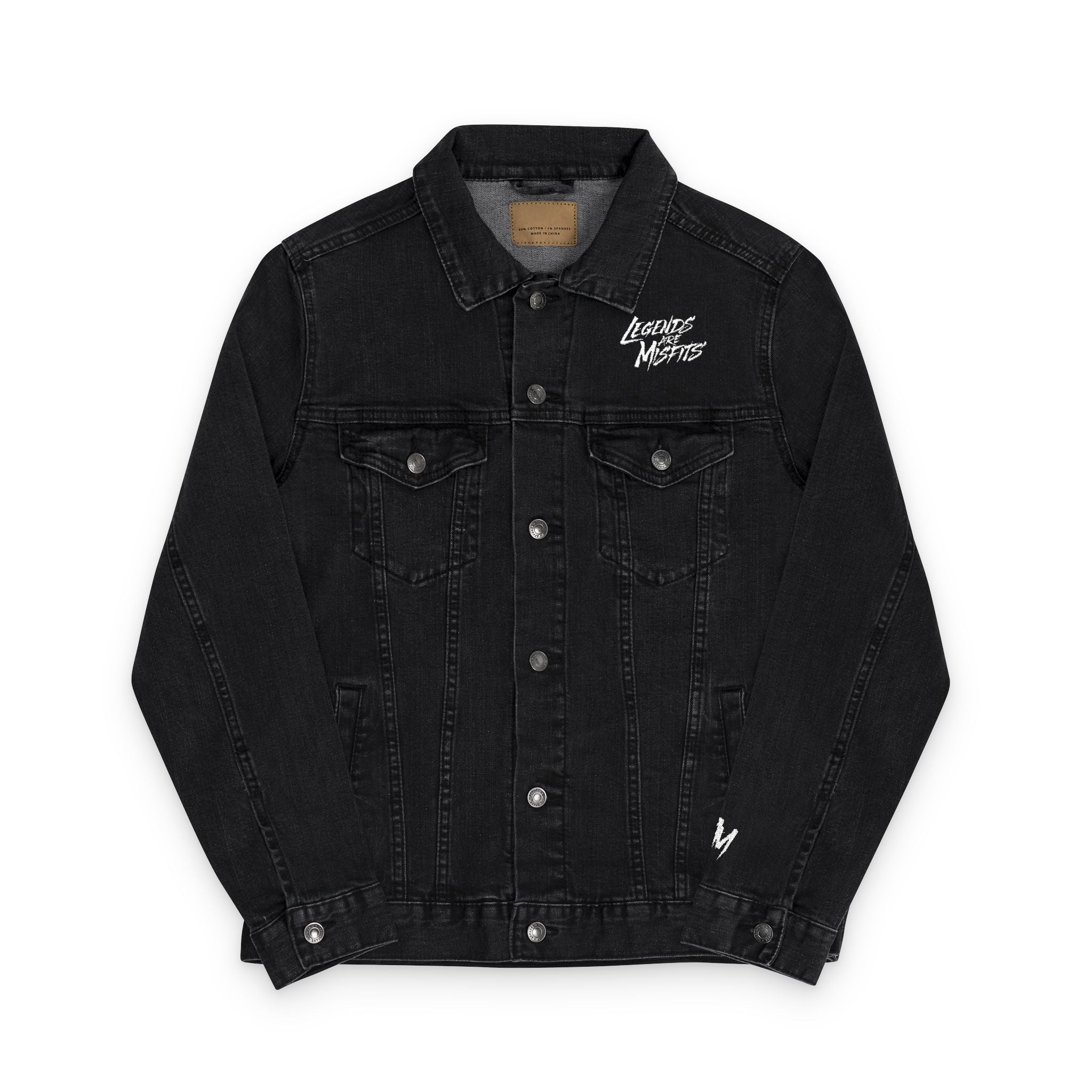 Legends Are Misfits "LEGACY" Denim Jacket (Embroidered)
