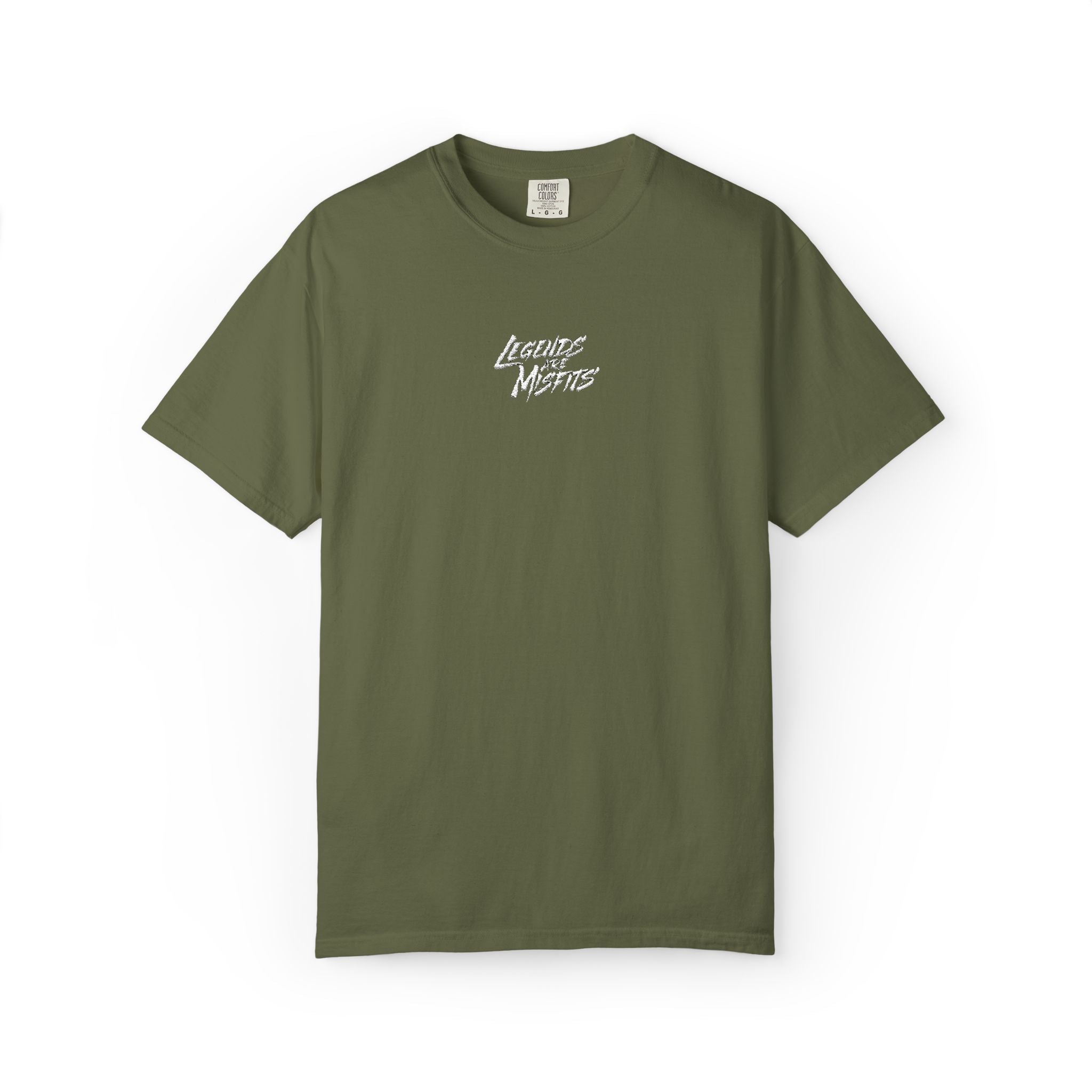Legends Are Misfits x Comfort Colors "LEGACY" Tee (Embroidered)