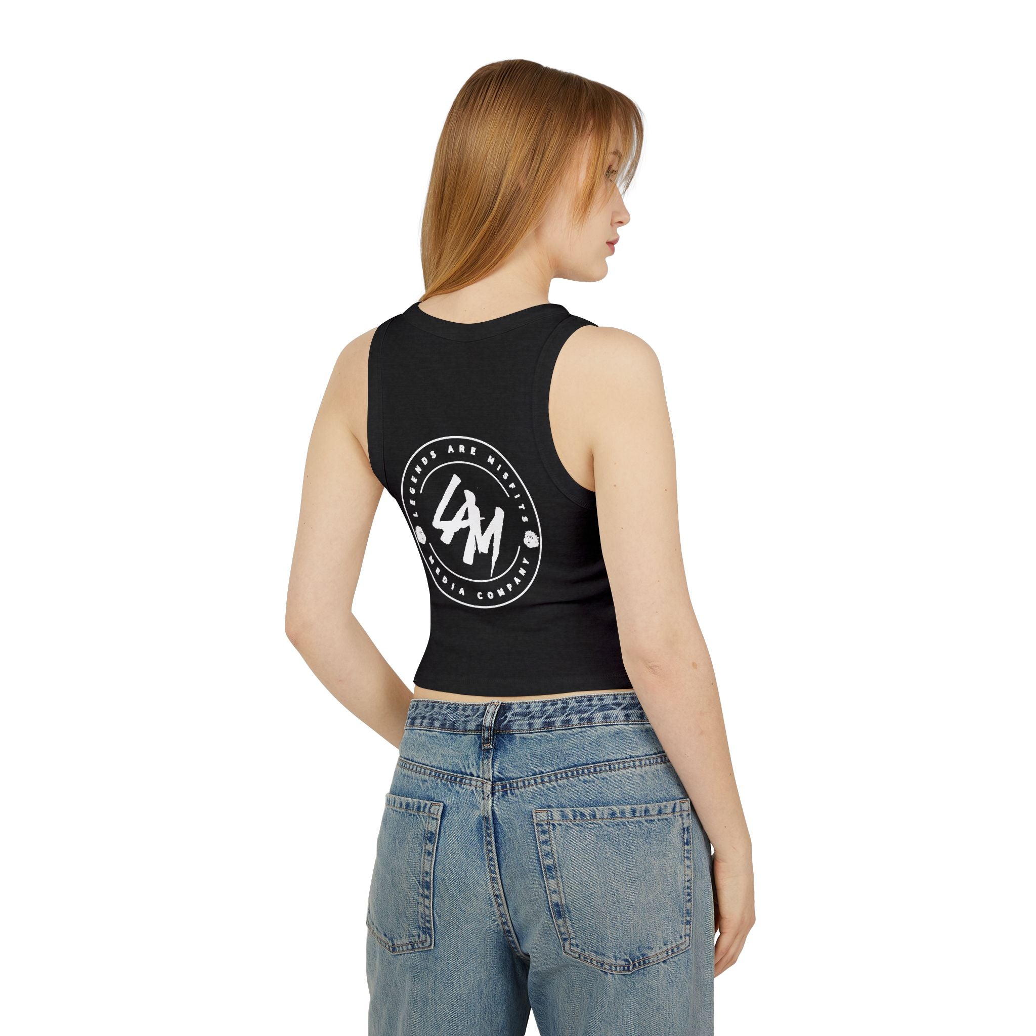 *NEW* Legends Are Misfits "MEDIA" Women's Racer Tank