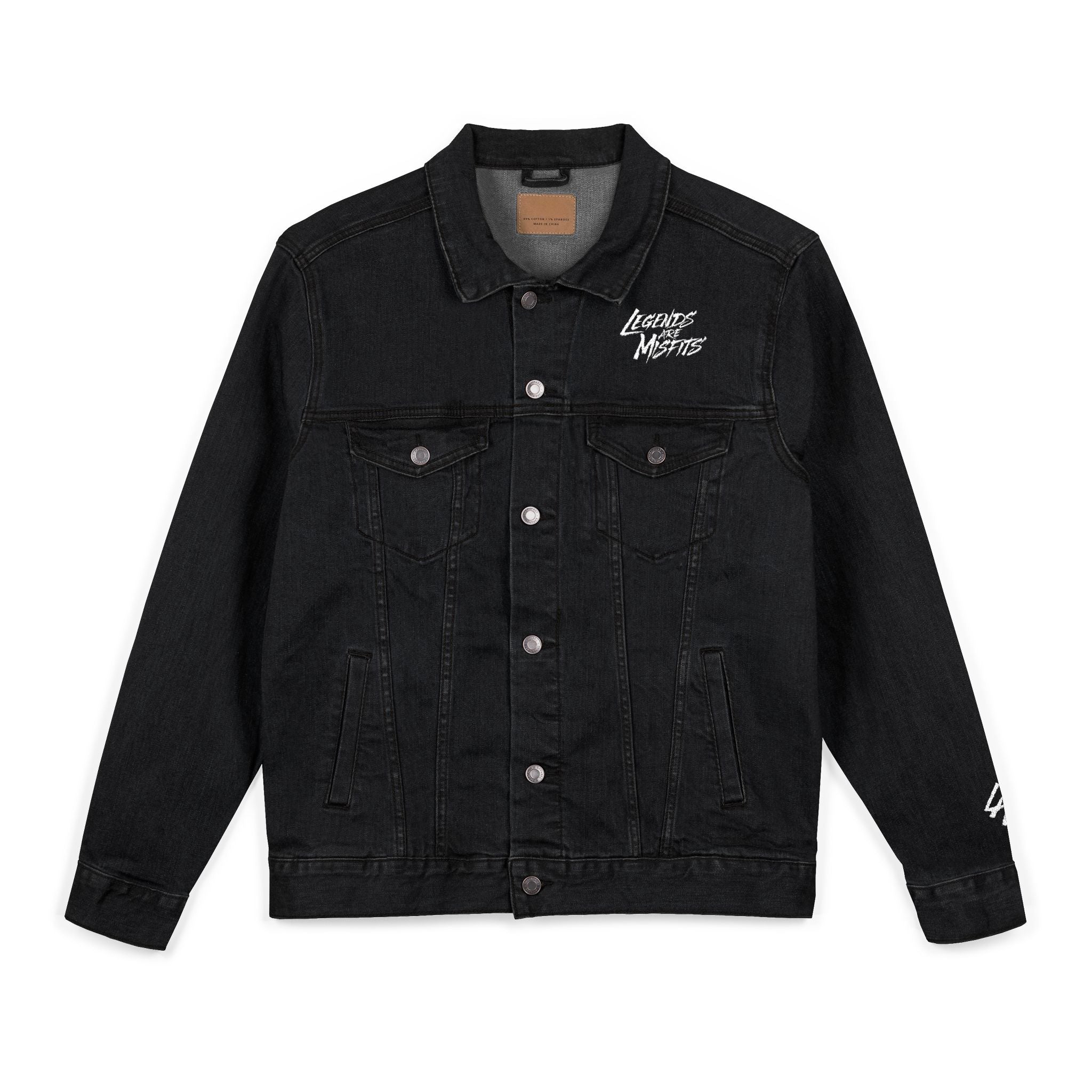 Legends Are Misfits "LEGACY" Denim Jacket (Embroidered)