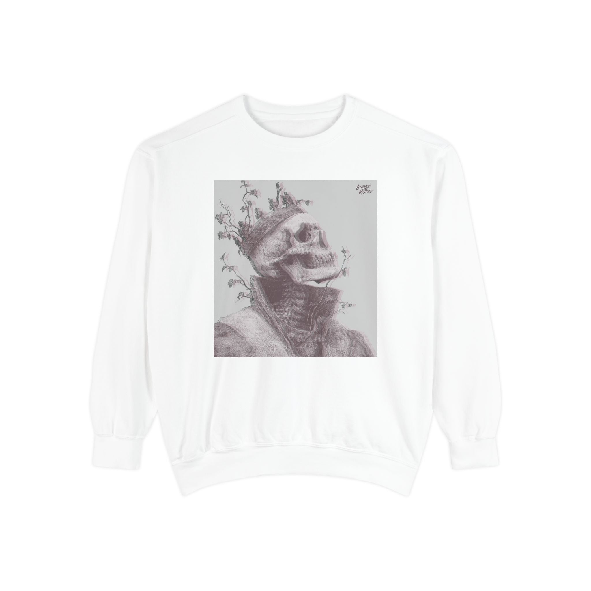 Legends Are Misfits x Comfort Colors Graphic "PEACE YET COME" Sweatshirt